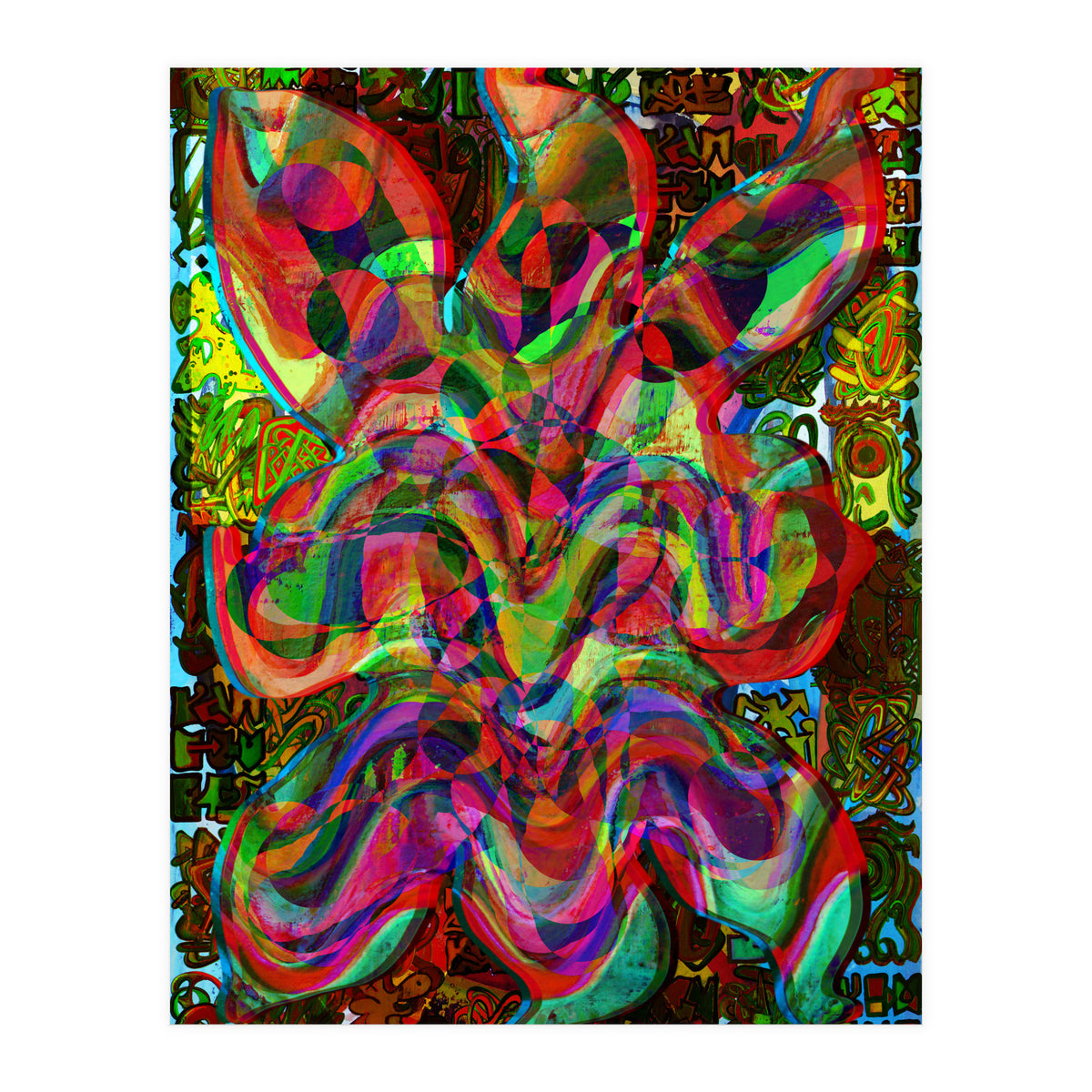 Pop Abstract 2023 Tapiz 104 (Print Only)