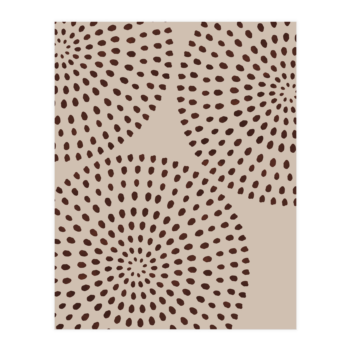 Boho Mid Century Dots (Print Only)