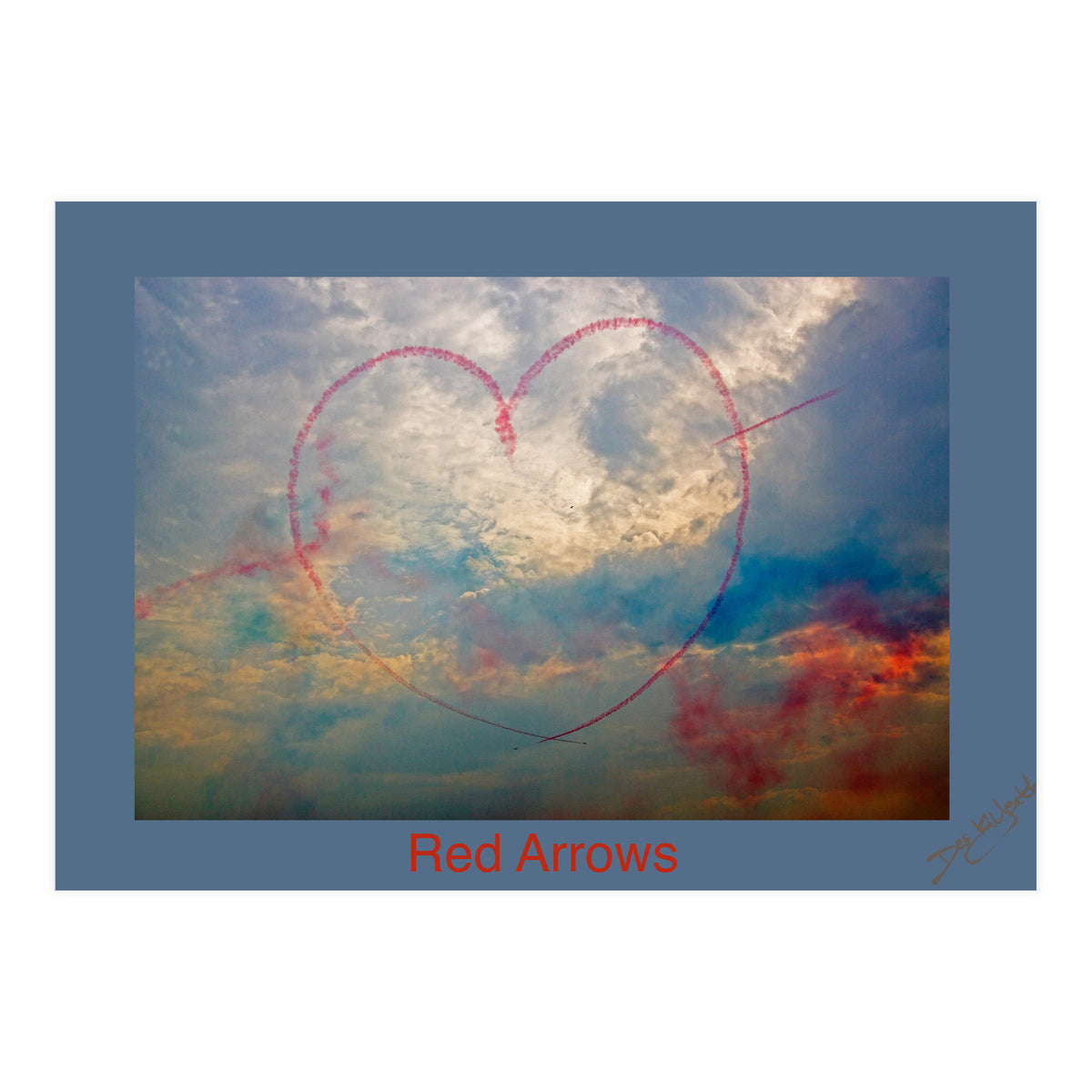 Myarthaus Poster Red Arrows 1 (Print Only)