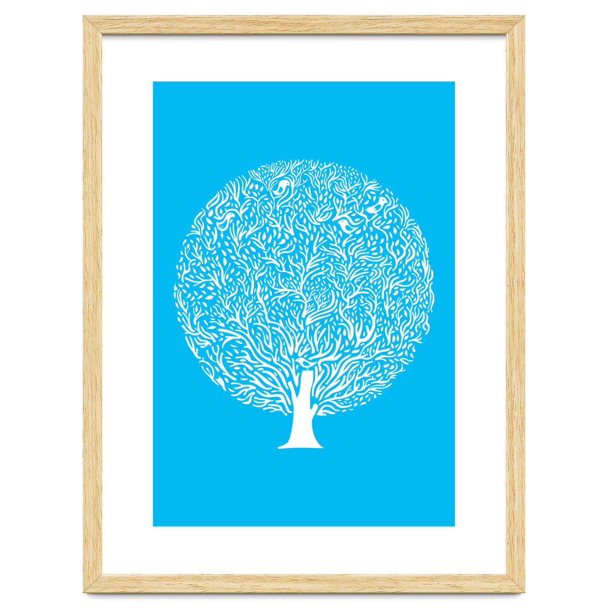 Blue tree