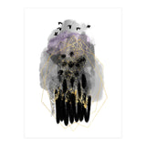 Abstract watercolour calm before the storm (Print Only) thumbnail