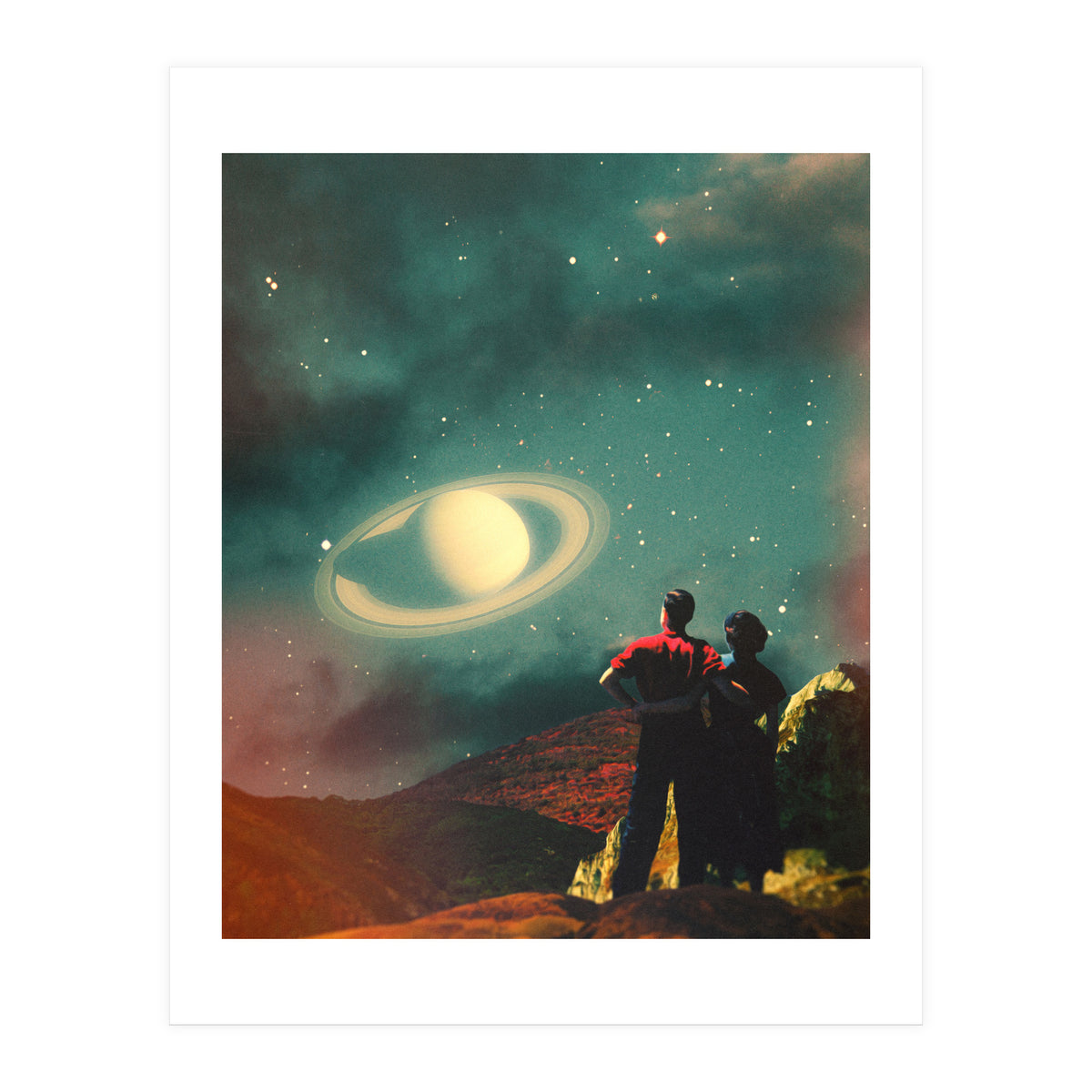 You, Me And Saturn (Print Only)