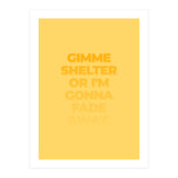 I'm Gonna Fade Away (Print Only) thumbnail