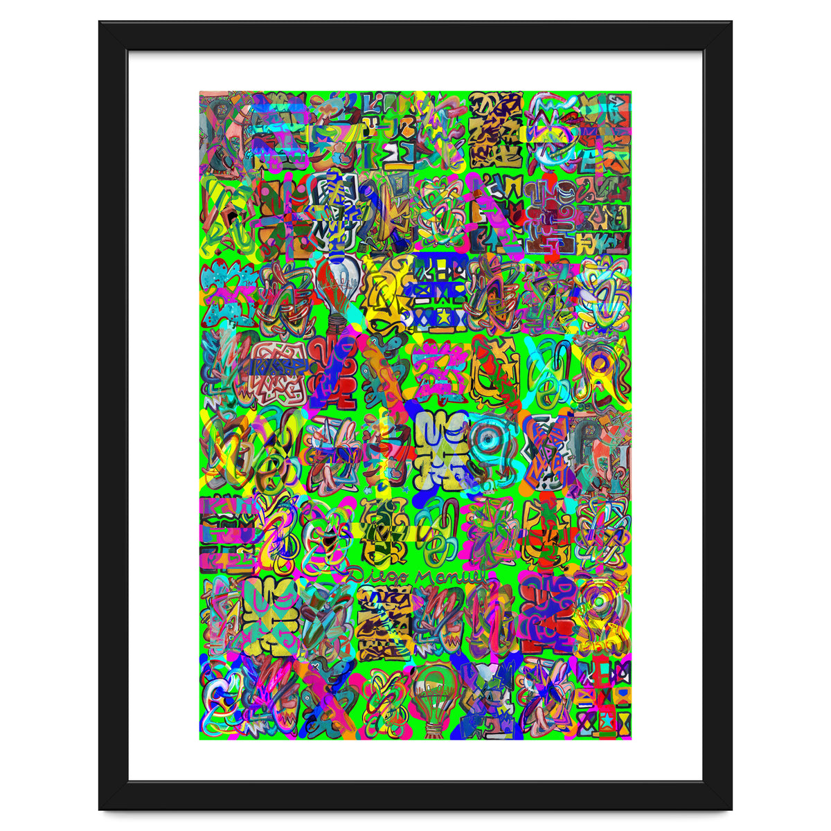 Graffitis 2021 Tapiz 107