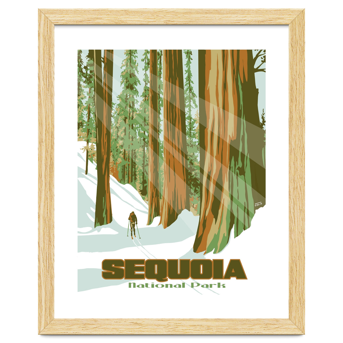 Sequoia National Park Poster