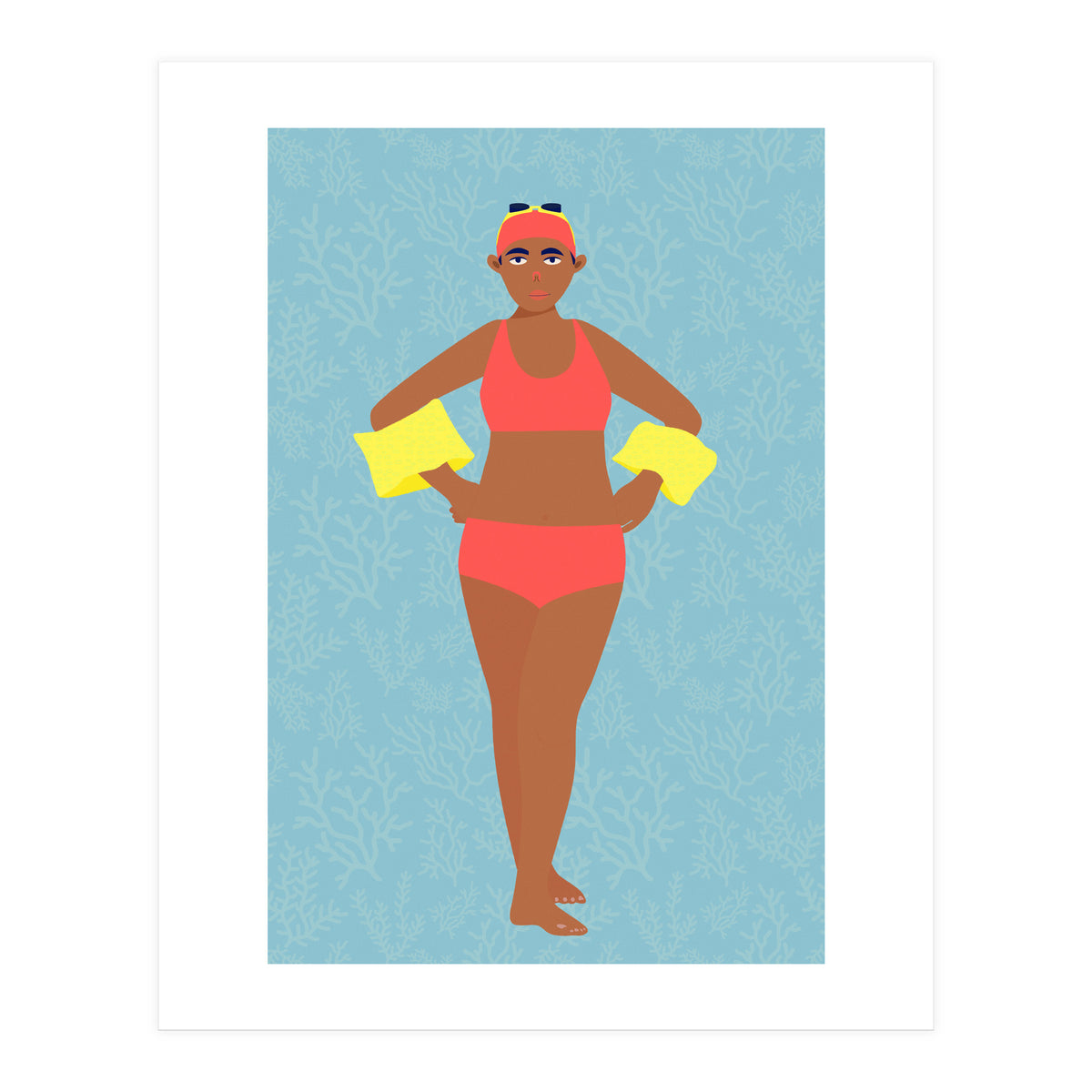 Nadadora (Print Only)