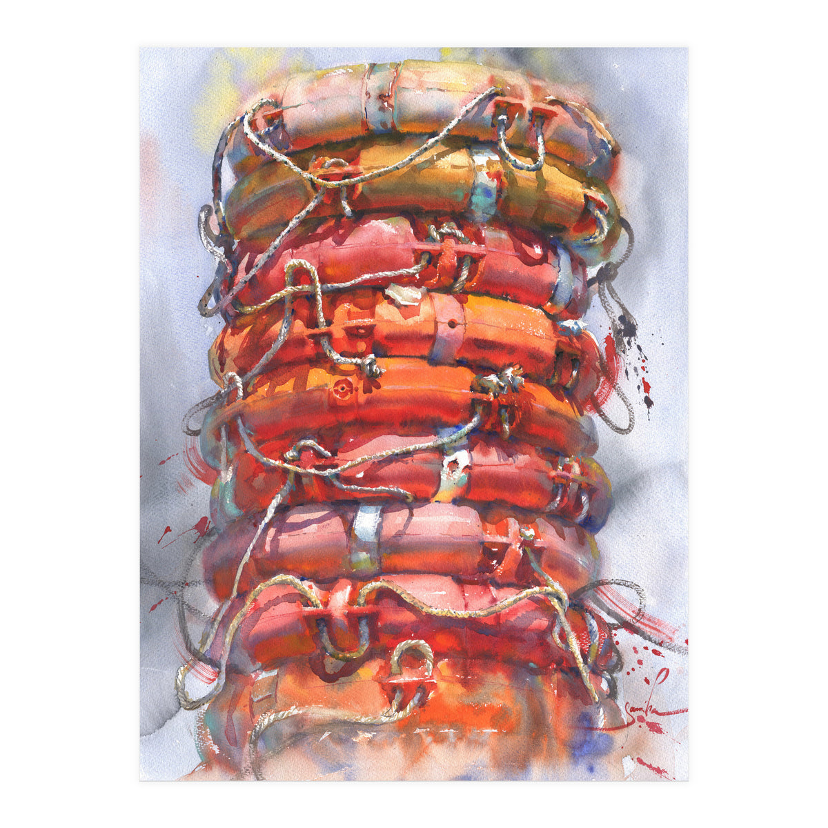 life buoys (Print Only)