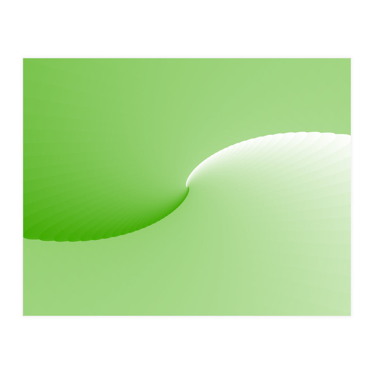 Green Abstract  (Print Only)