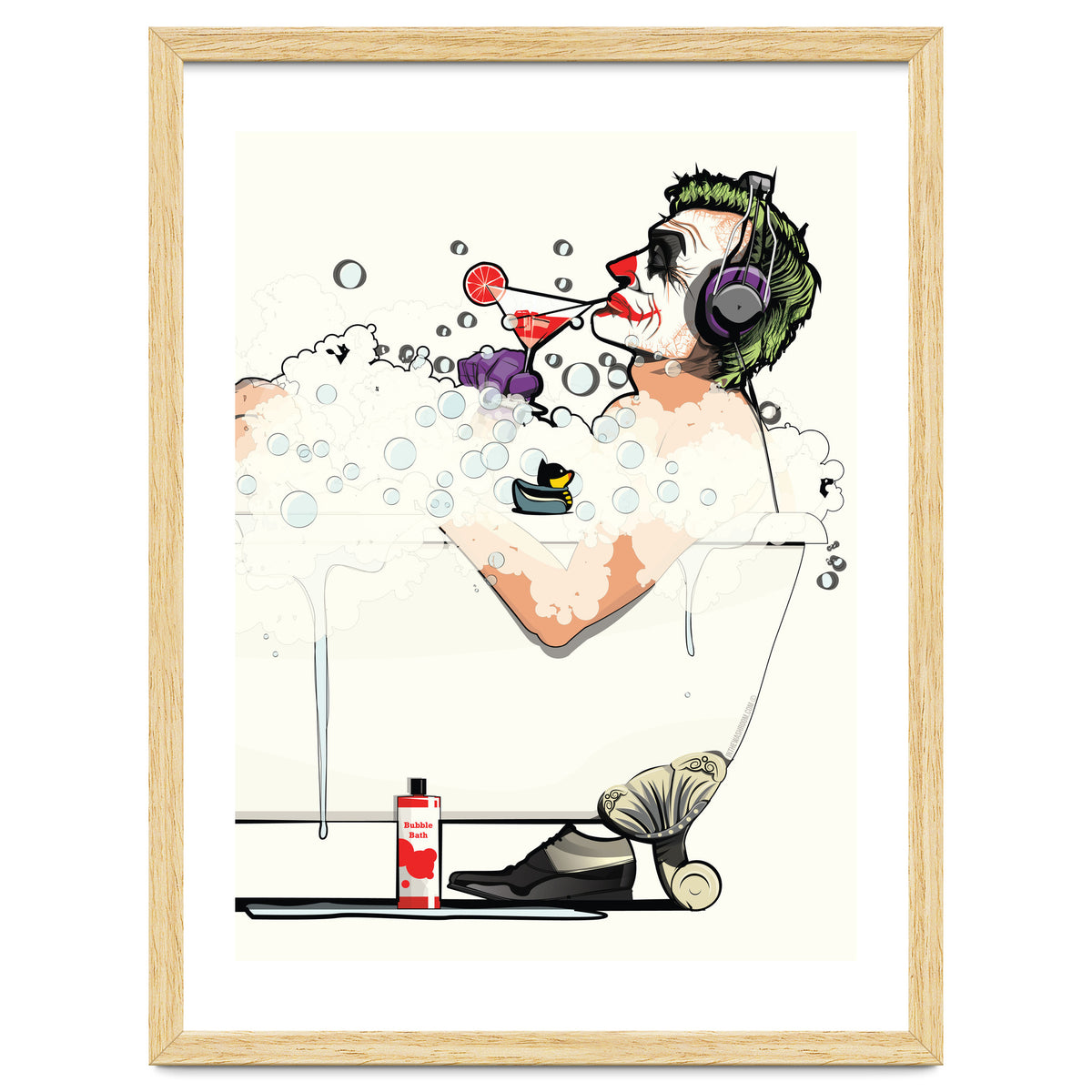 The Joker in the Bath, funny Bathroom Humour