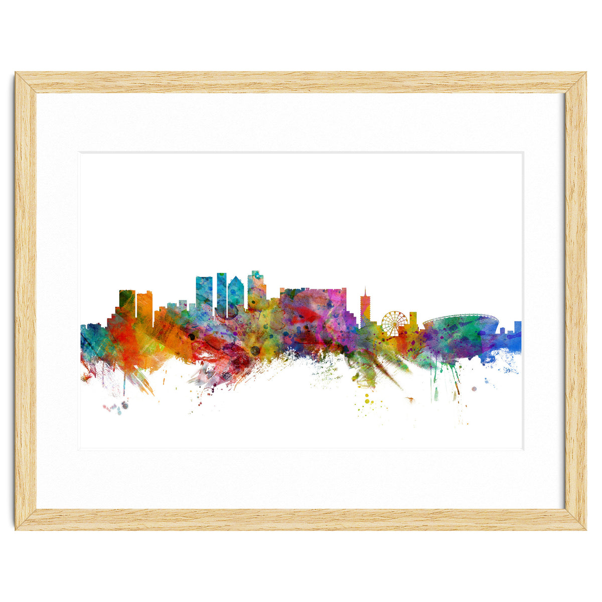 Cape Town South Africa Skyline