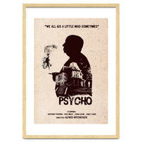 Hitchcock Psycho movie poster