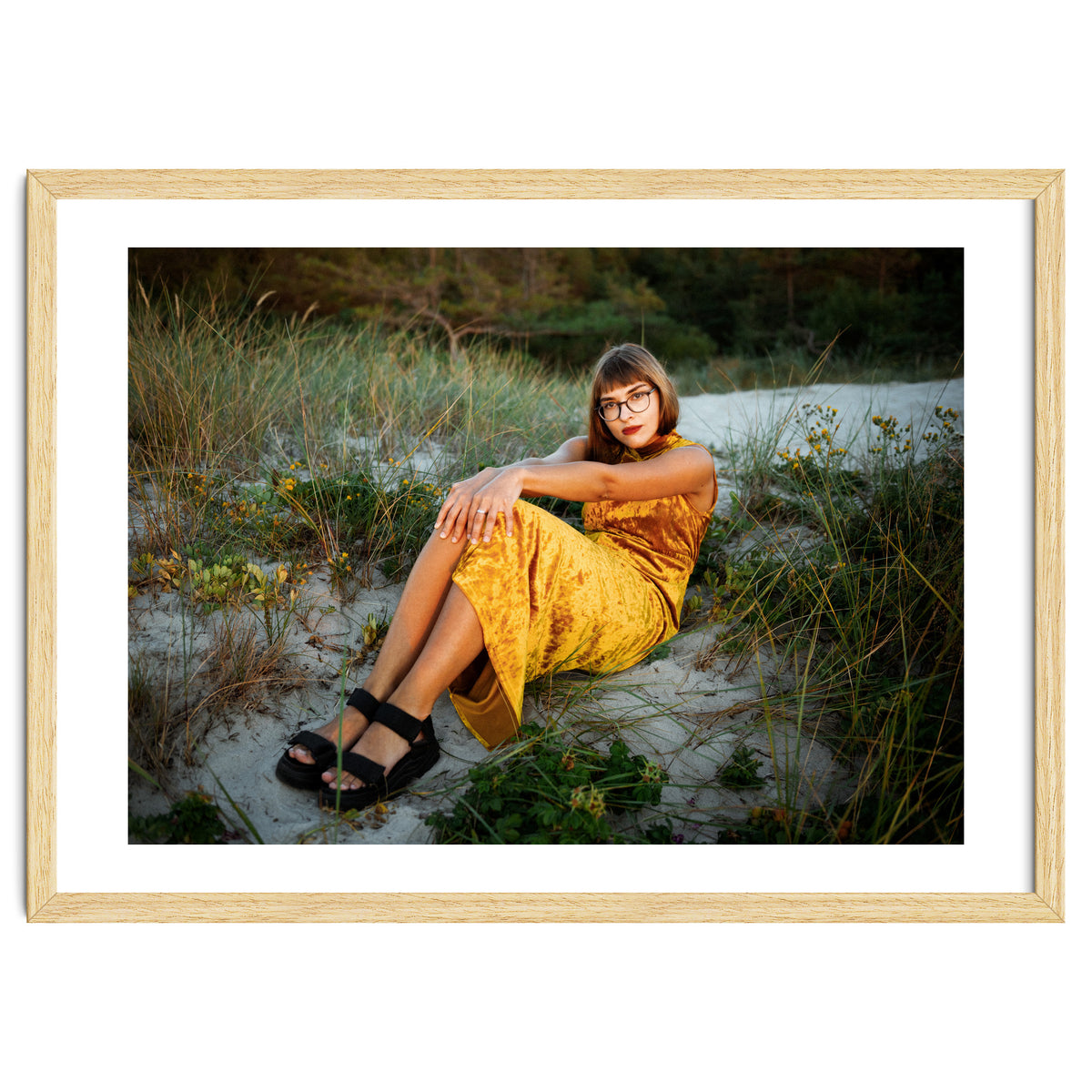 Golden Hour, Golden Dress