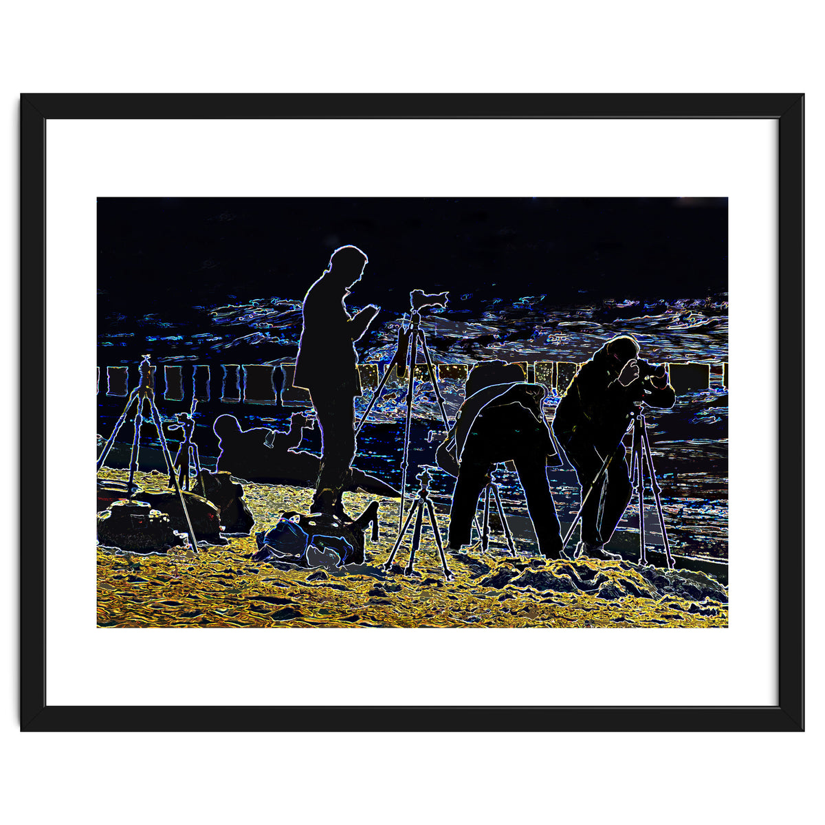 Photographers at the beach