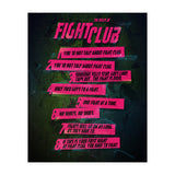 Fight Club Rules (Print Only) thumbnail