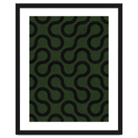 My Favorite Geometric Patterns No.33 - Deep Green