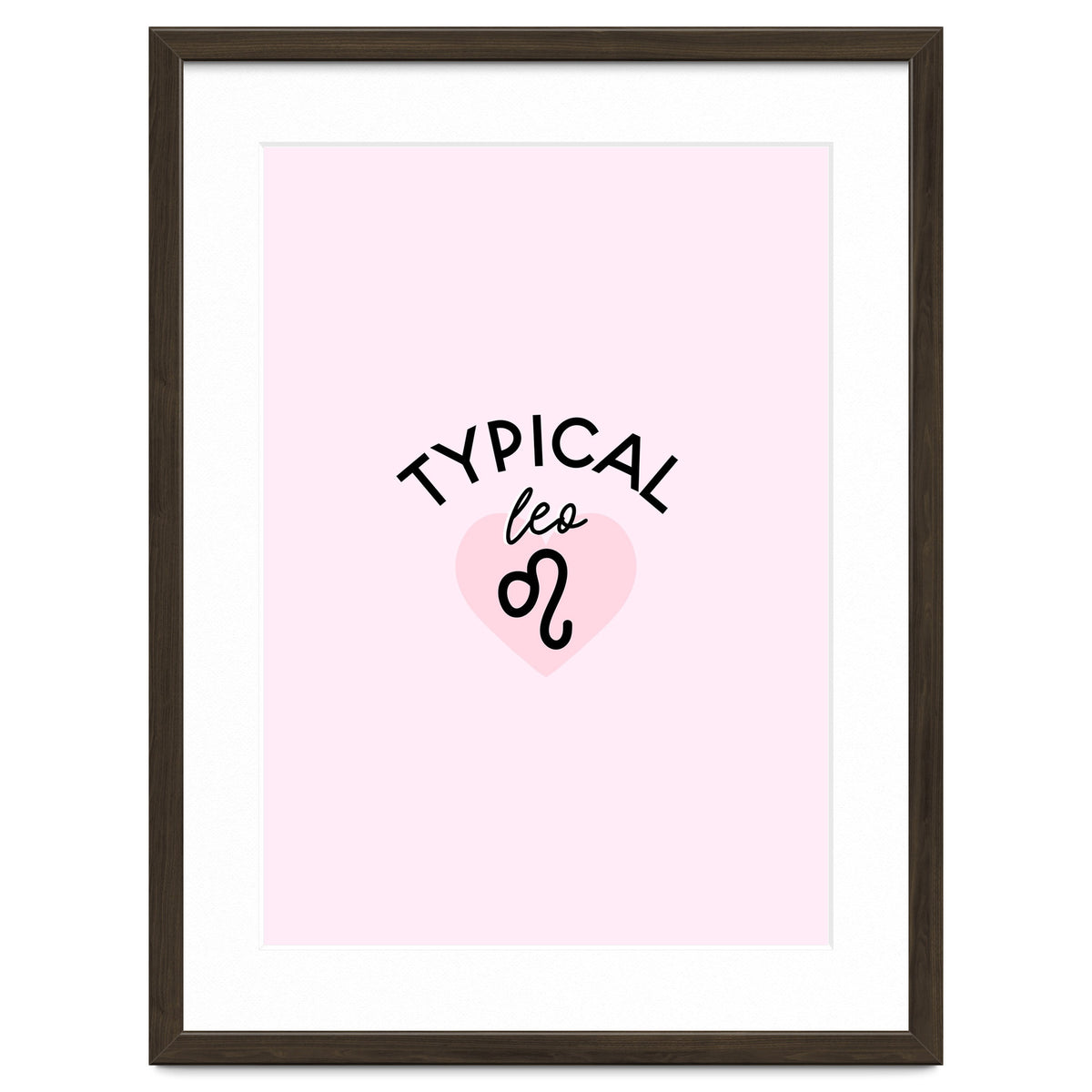 Typical Leo Horoscope Print