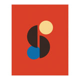 Mid Century Geometric Simple Art Print (Print Only) thumbnail
