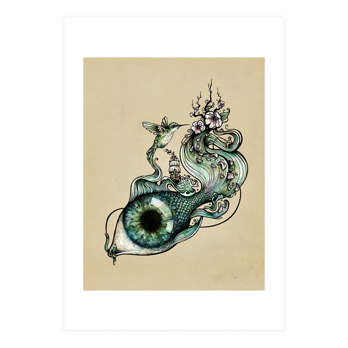 Flowing Inspiration (Print Only)