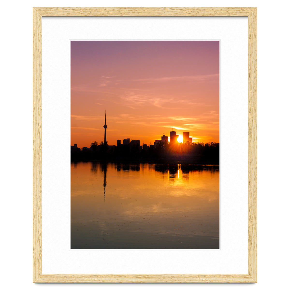 Leslie Street Spit Toronto Canada Sunset