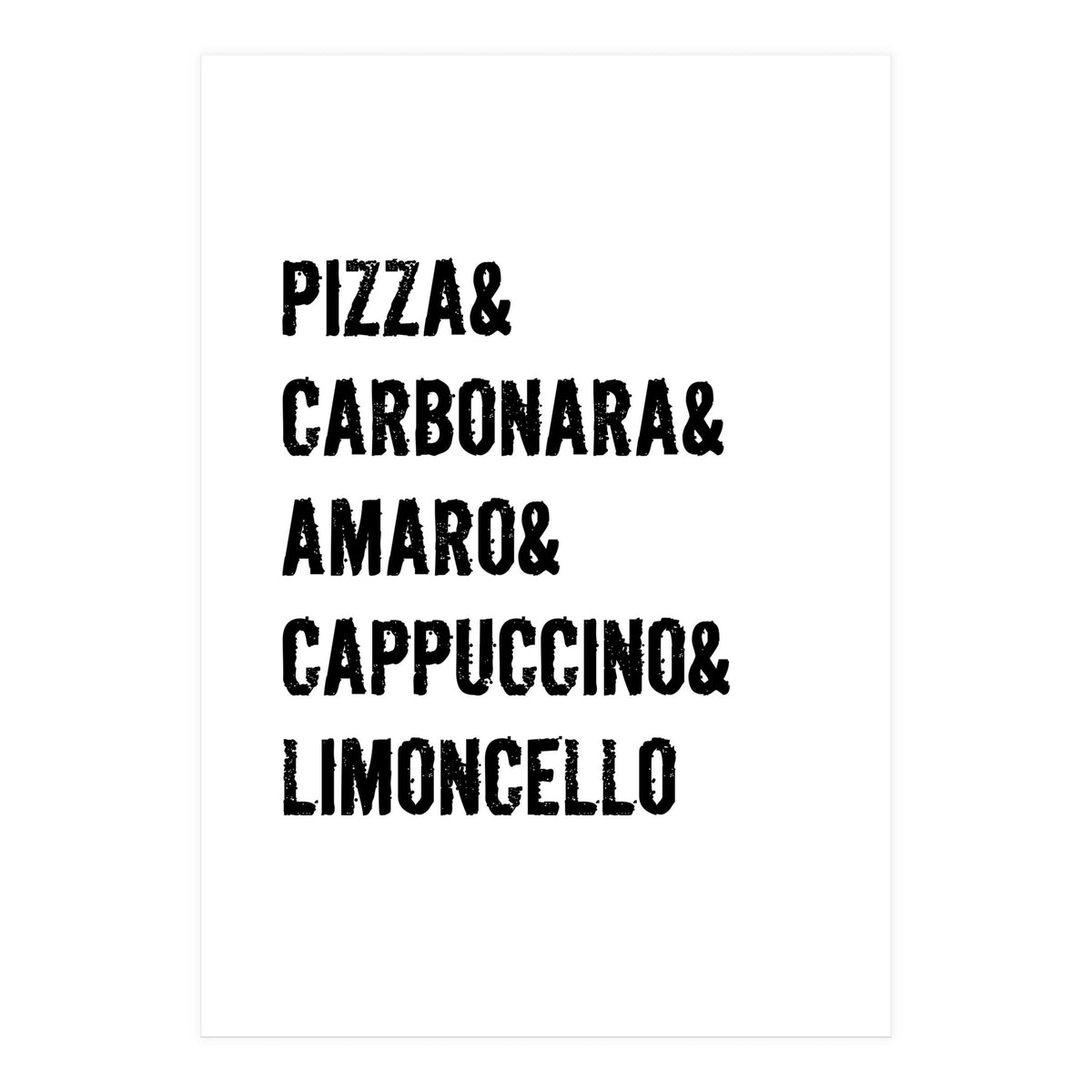 Its An Italian Thing  (Print Only)