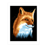 Fox Colors Forest (Print Only) thumbnail