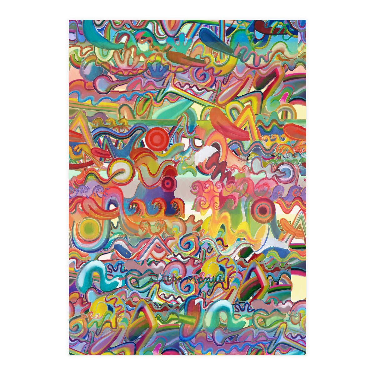 Graffitis 2021 Tapiz 71 (Print Only)