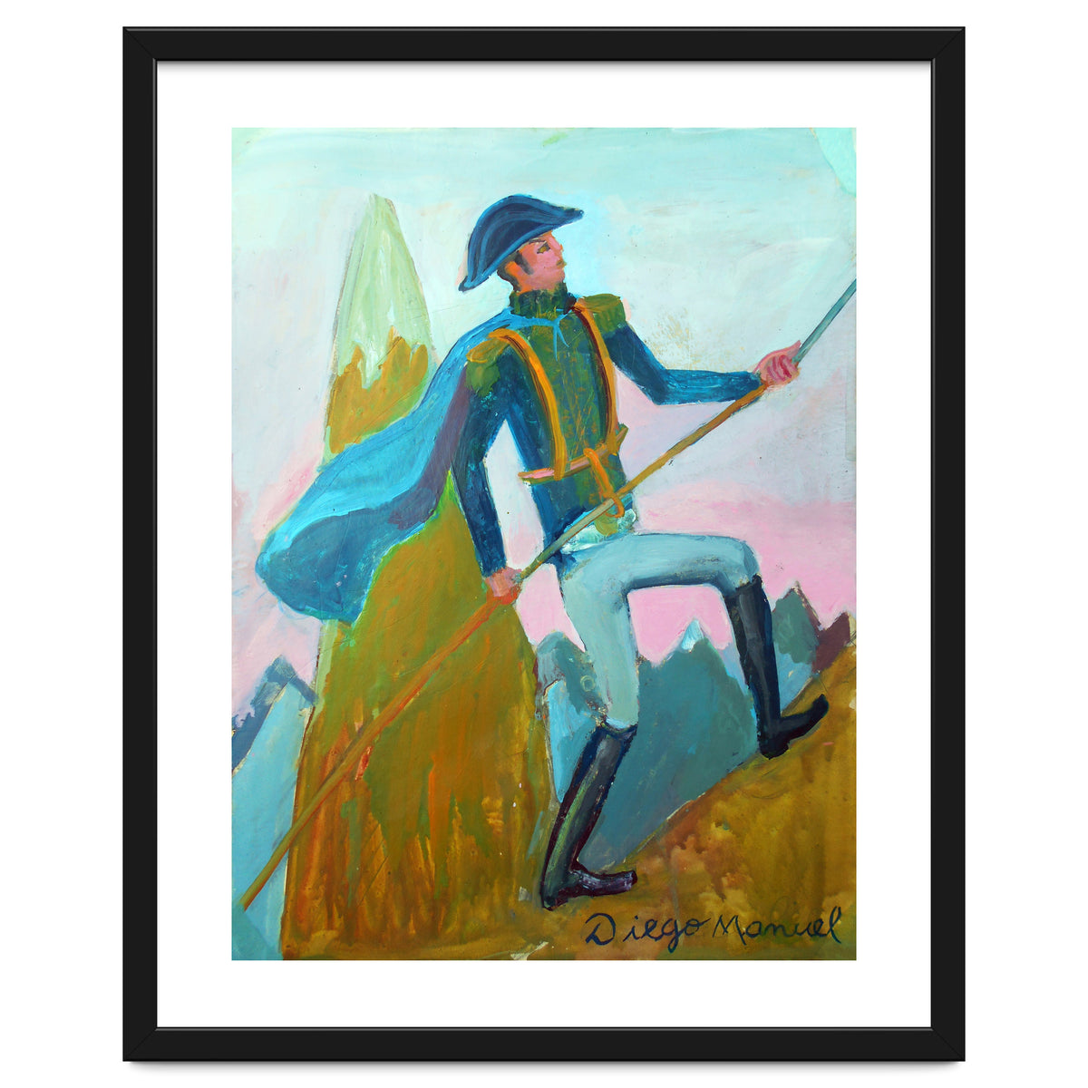 San Martin Cruzando Los Andes