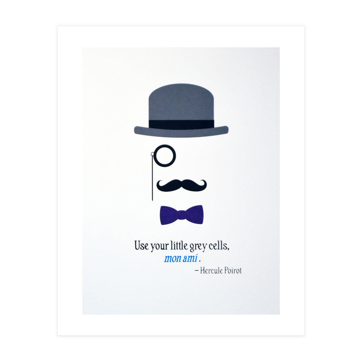 H Poirot Blue (Print Only)