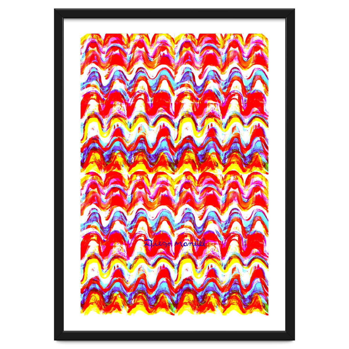 Pop abstract color full