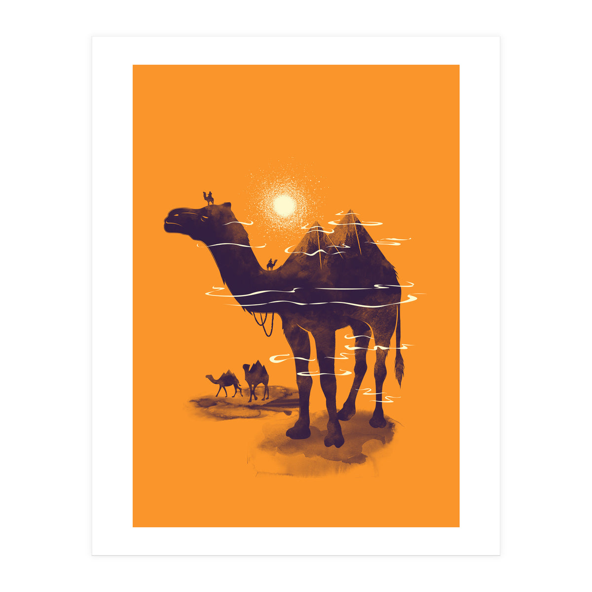 Walking Pyramid (Print Only)