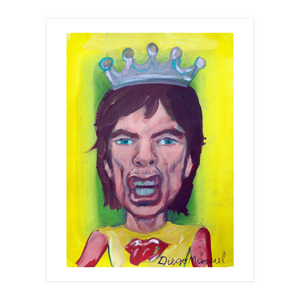 Mick Jagger 7 (Print Only)