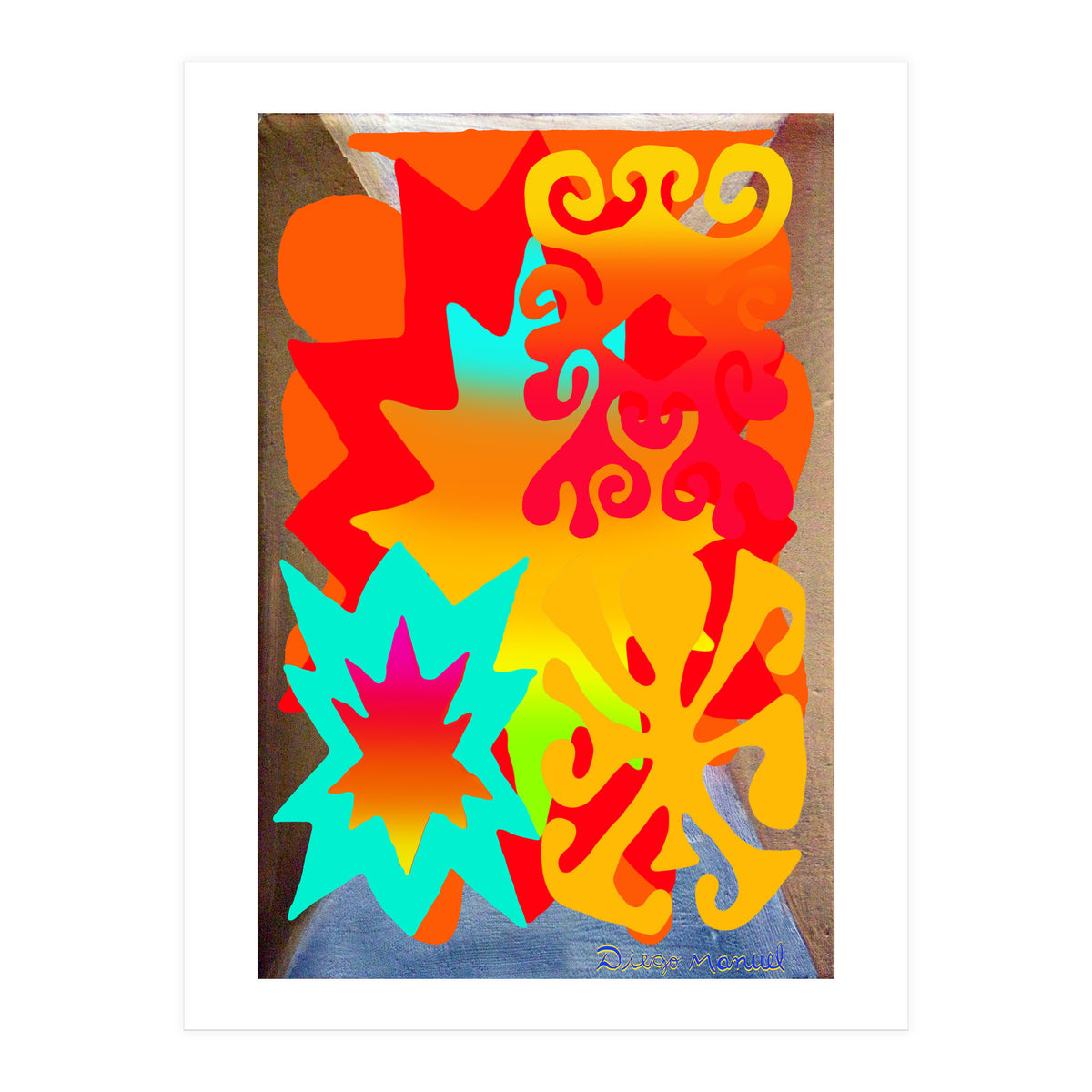 Pop Abstract 2023 A 36 (Print Only)