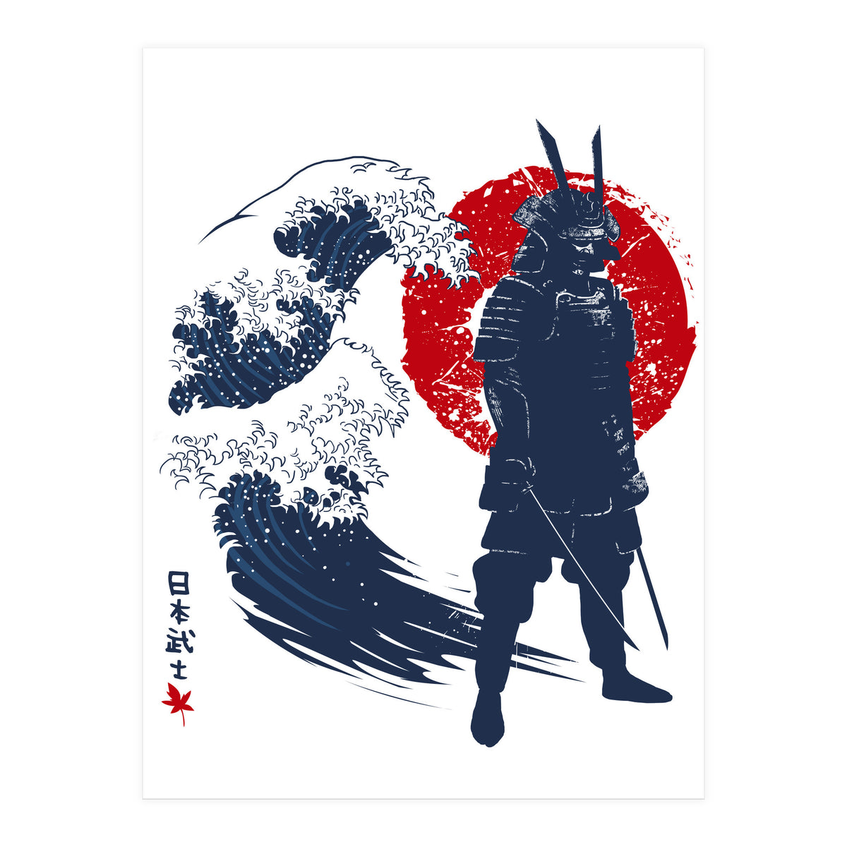 The Wave samurai (Print Only)