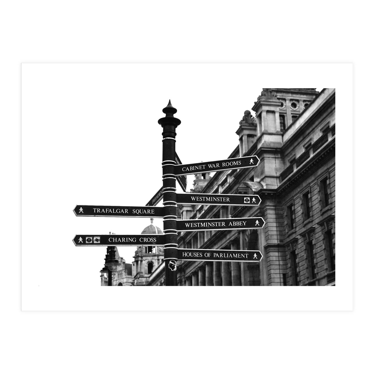 London Street Sign  (Print Only)