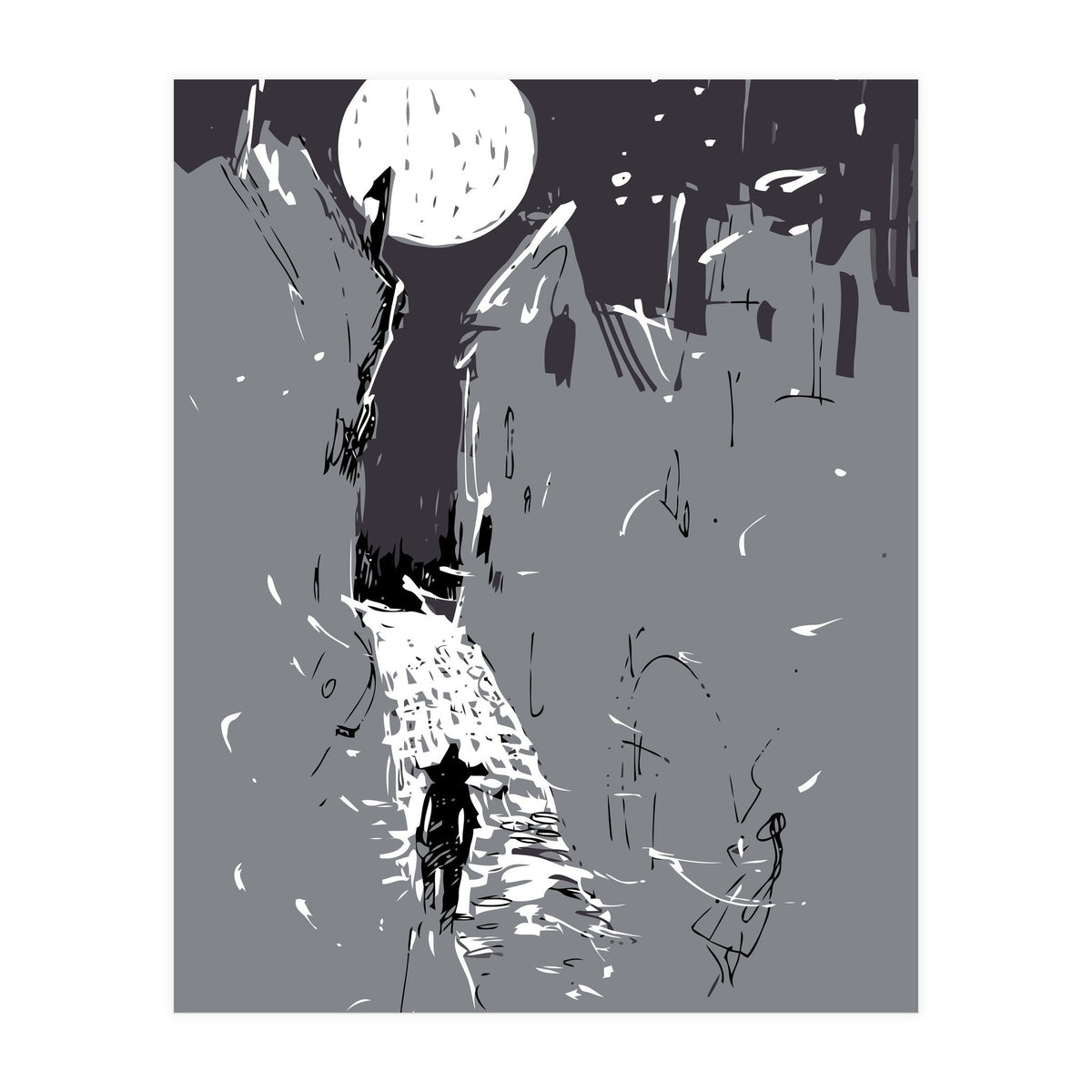 Moonlight Town (Print Only)