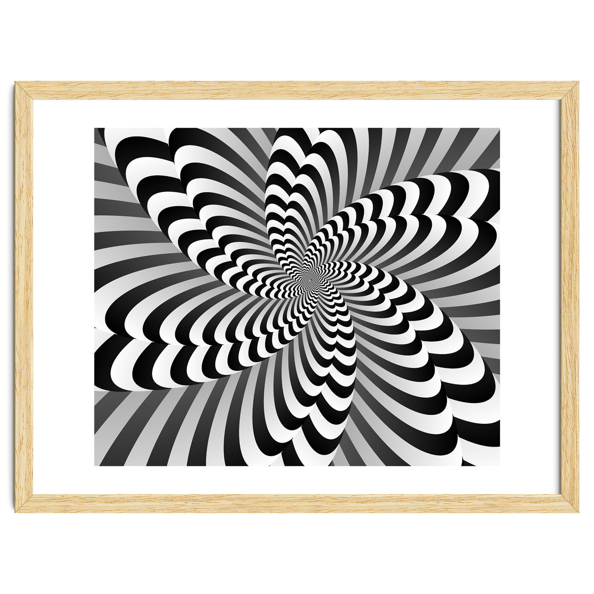 Abstract Optical Illusion