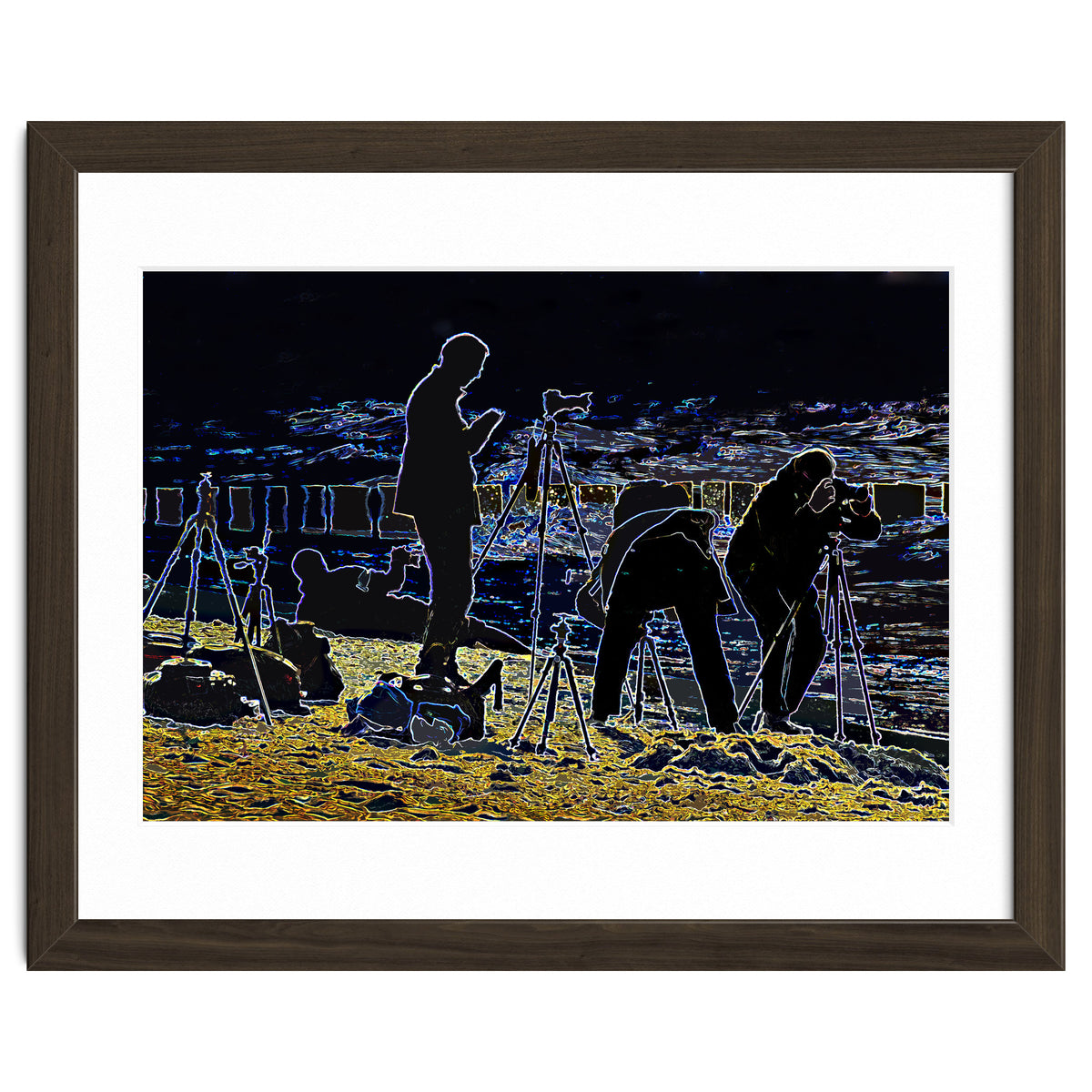 Photographers at the beach