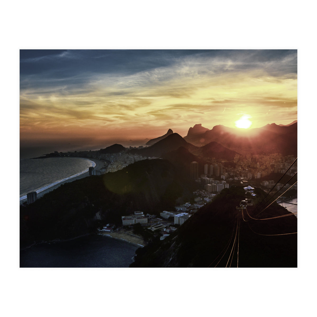 Carioca Sunset 1 3x5 (Print Only)