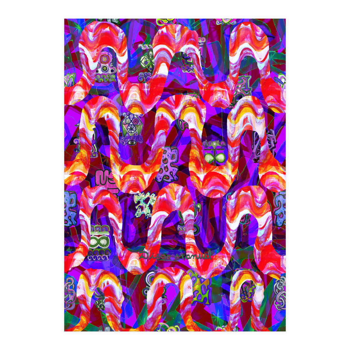 Pop Abstract 13 (Print Only)