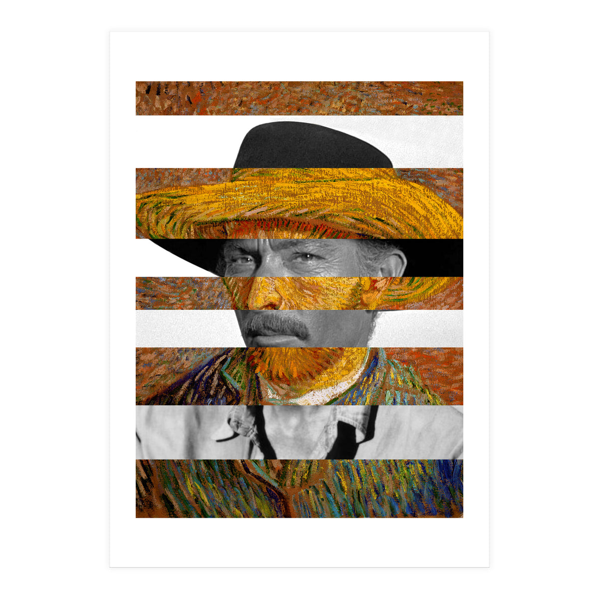 Van Goghs Self Portrait  Lee V (Print Only)