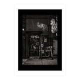 Alleyway Pipes No 4 with Border (Print Only) thumbnail