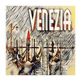 Venezia Vintage Art Gondolas sketch (Print Only) thumbnail