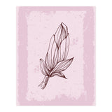 Magnolia Simple Minimal Boho - Botanical Leaves (Print Only) thumbnail