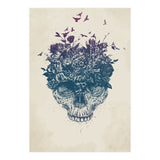 Skull Flowers (Print Only) thumbnail