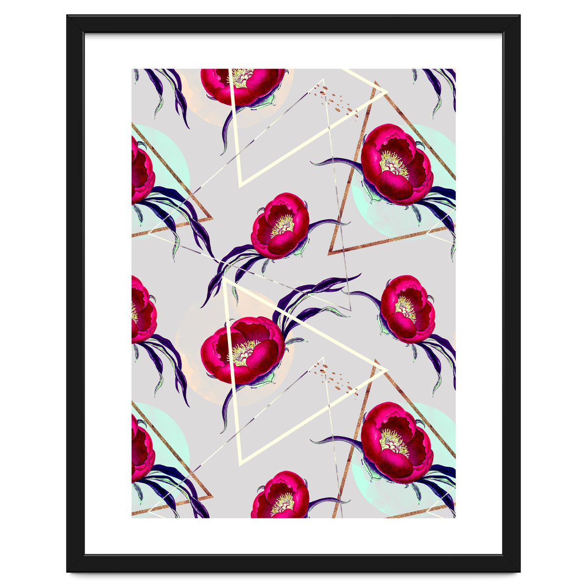 Flowery blooming with geometric II