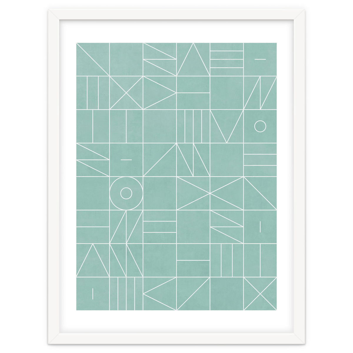 My Favorite Geometric Patterns No.7 - Light Blue