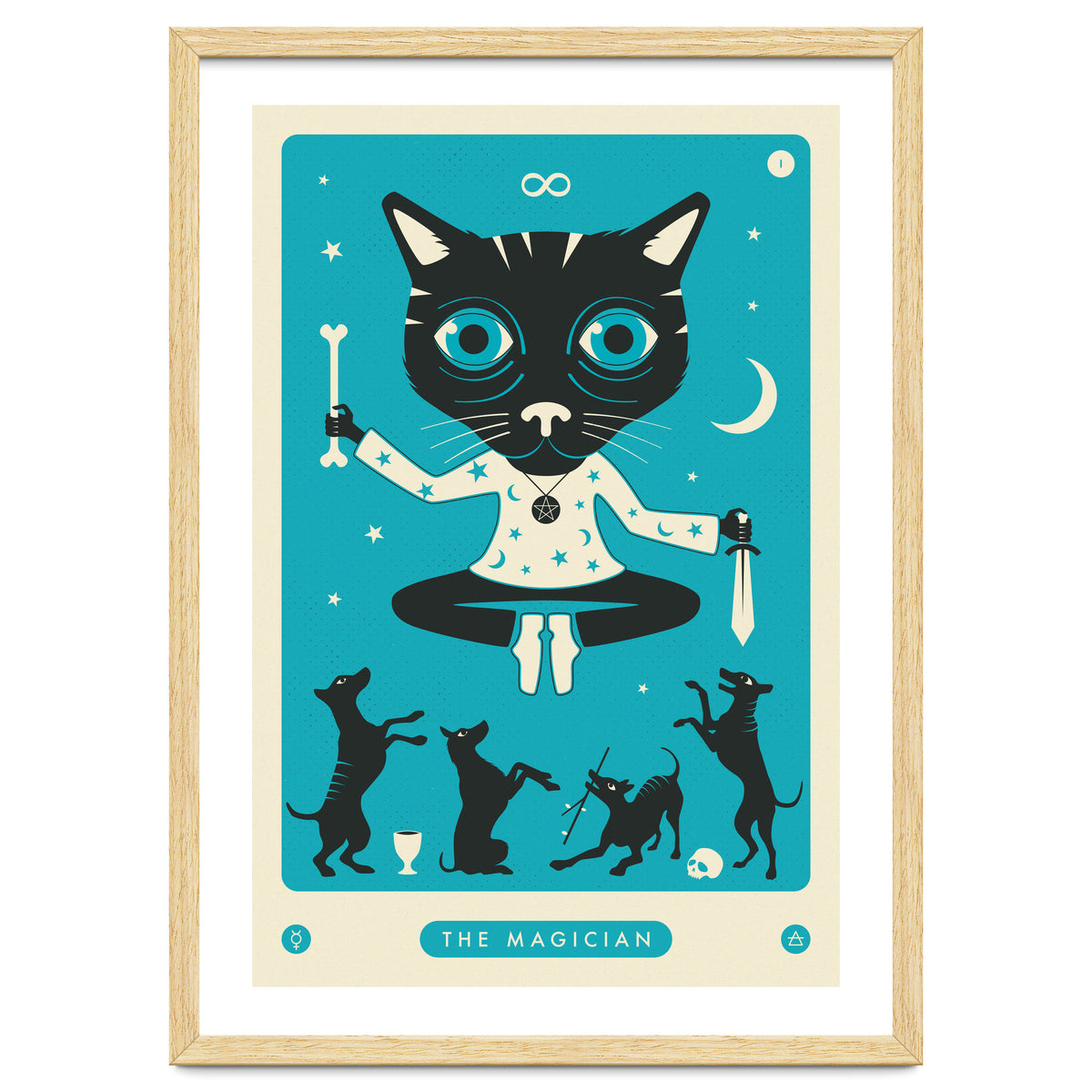 TAROT CARD CAT: THE MAGICIAN