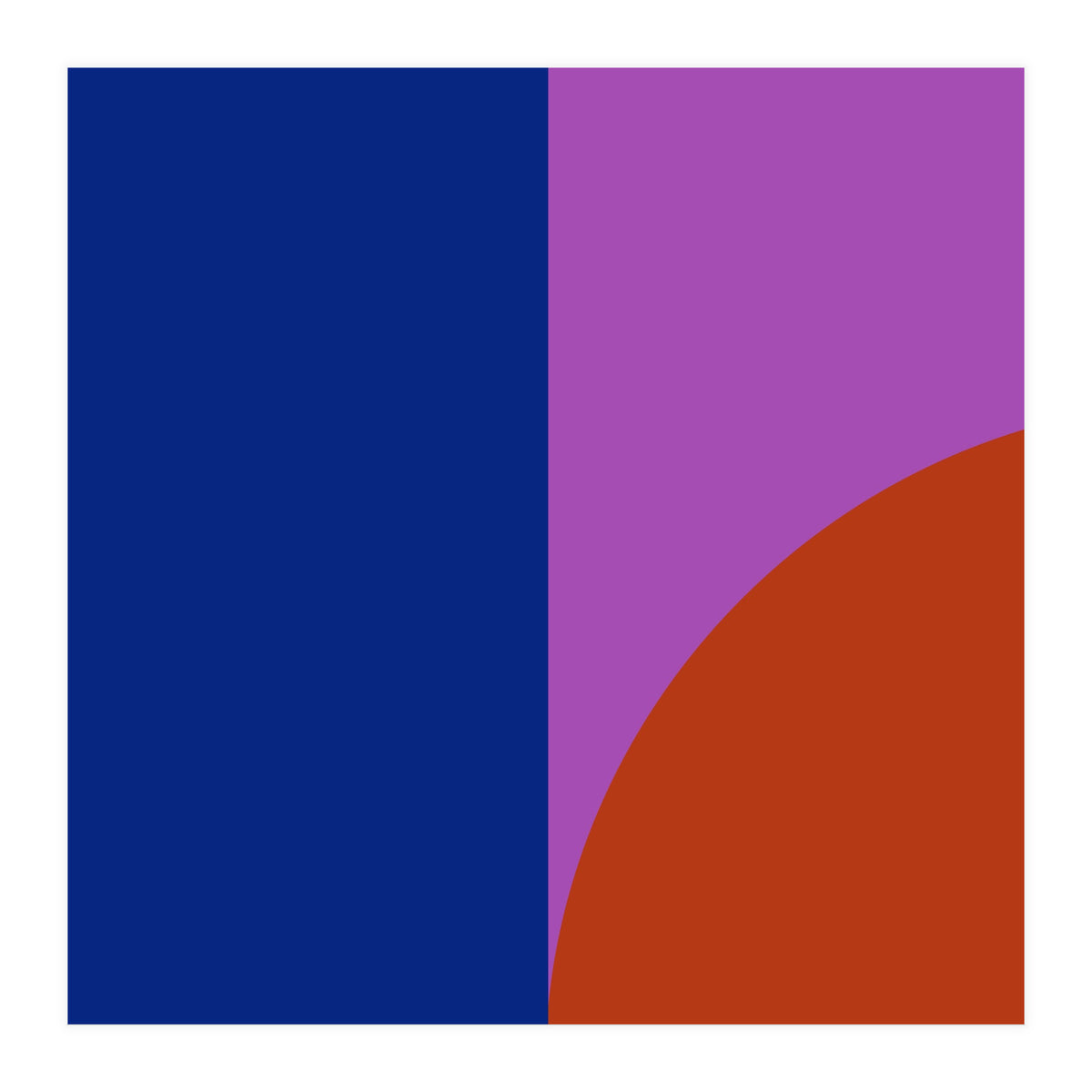 Sunset at sea | abstract modern (Print Only)