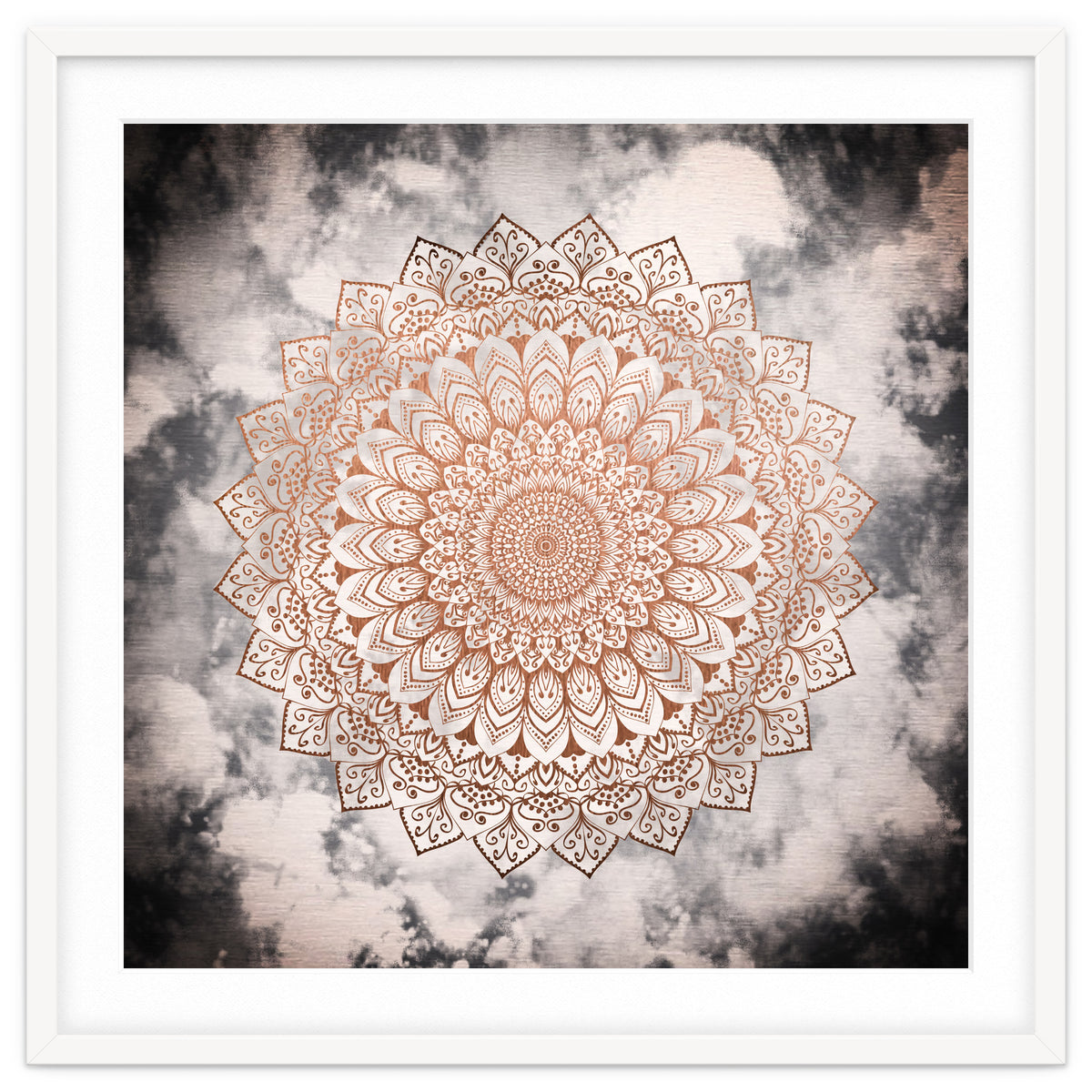 Rose Night Mandala