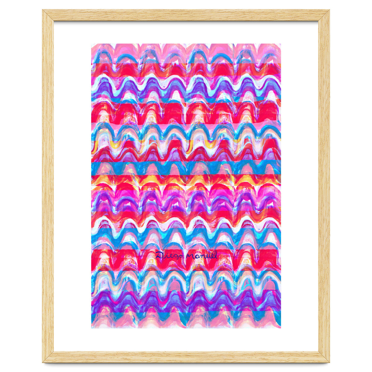 Pop abstract color full